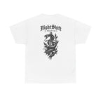 NightShift Mafia Tee — Gothic Snake Dagger Graphic Shirt