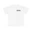 T-Shirt — "NightShift Mafia" Graphic Tee with Mask & Dagger Back Design