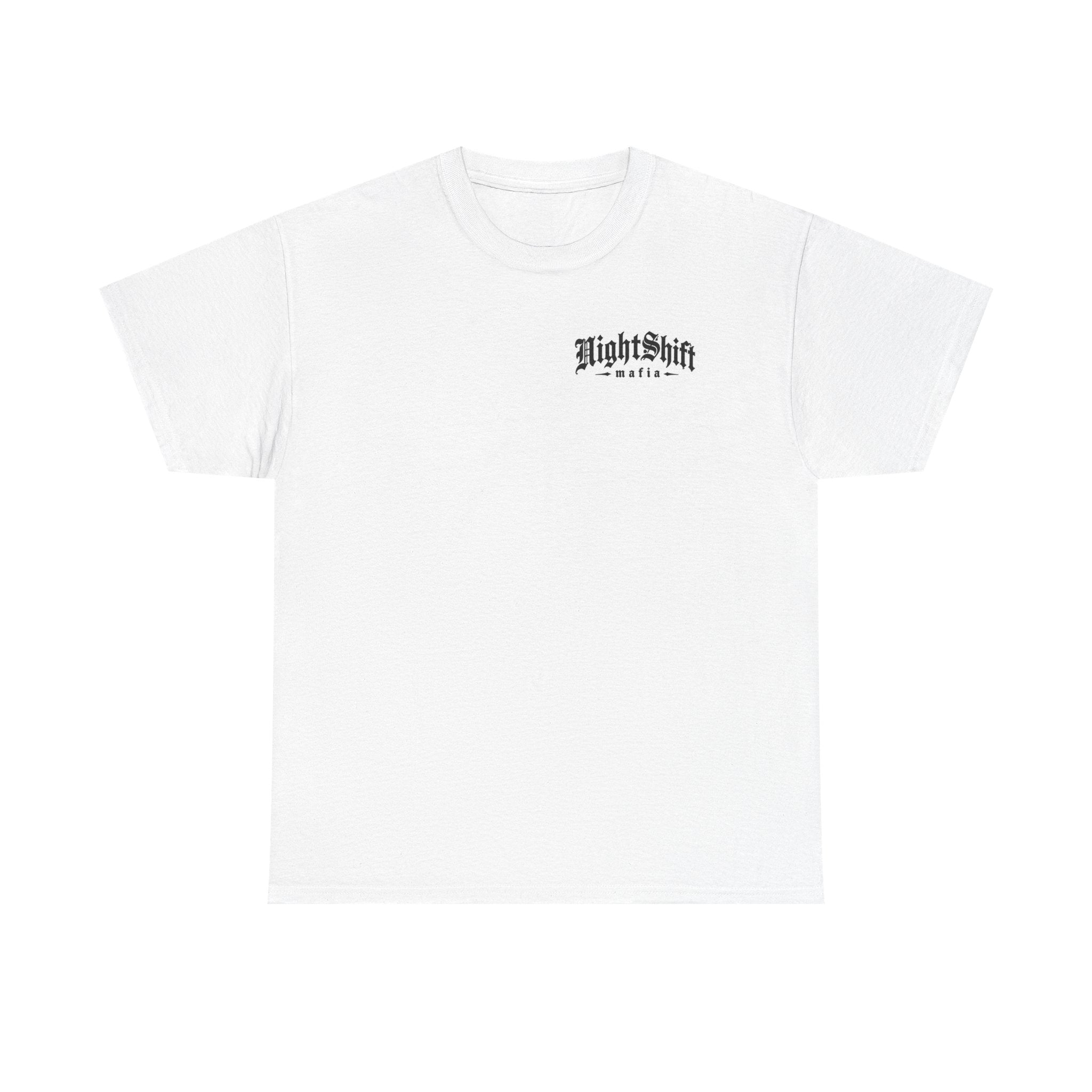 NightShift Mafia Tee — Gothic Snake Dagger Graphic Shirt Main image