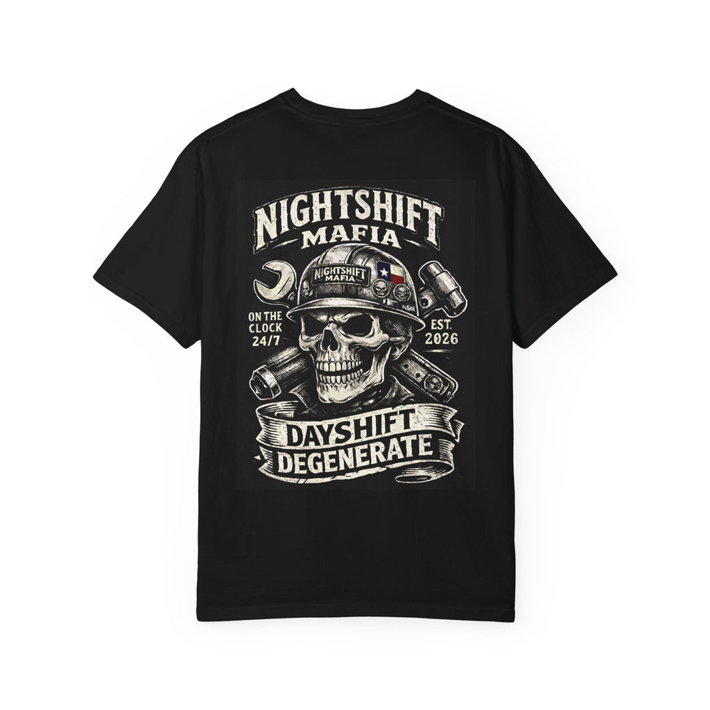Nightshift Mafia Skull T-Shirt