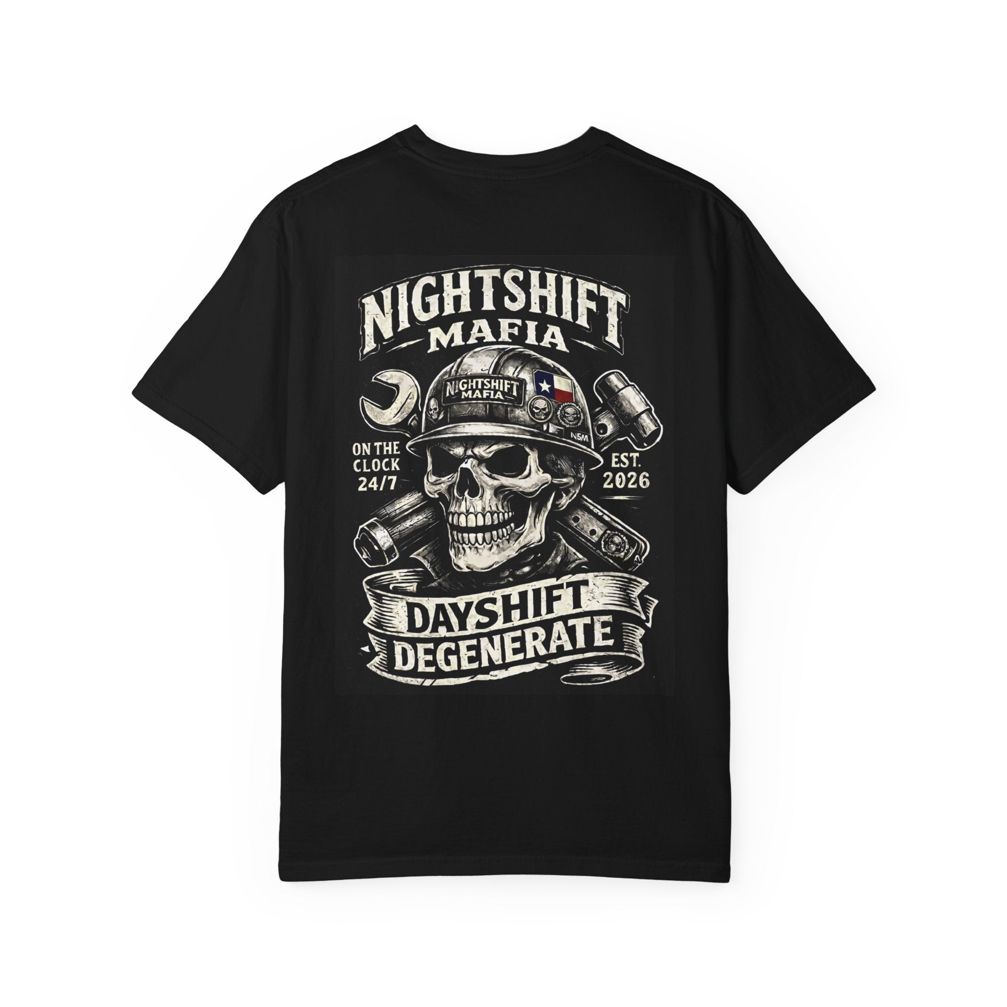 Nightshift Mafia Skull T-Shirt