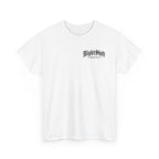 T-Shirt — "NightShift Mafia" Graphic Tee with Mask & Dagger Back Design