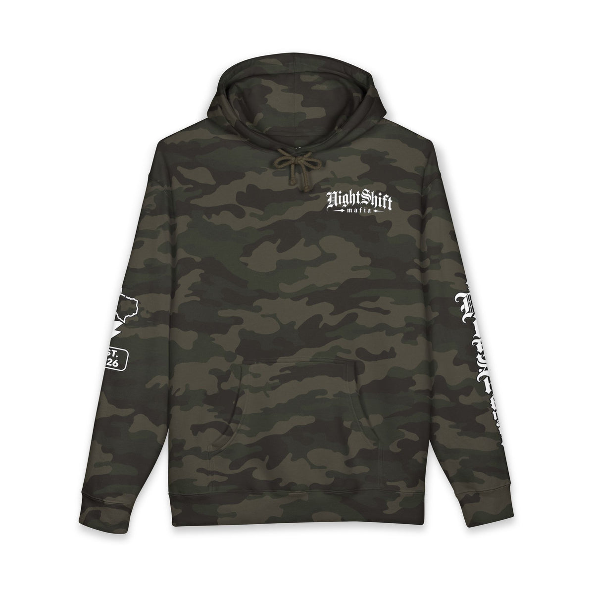 Night Shift Hoodie — Dayshift Degenerate