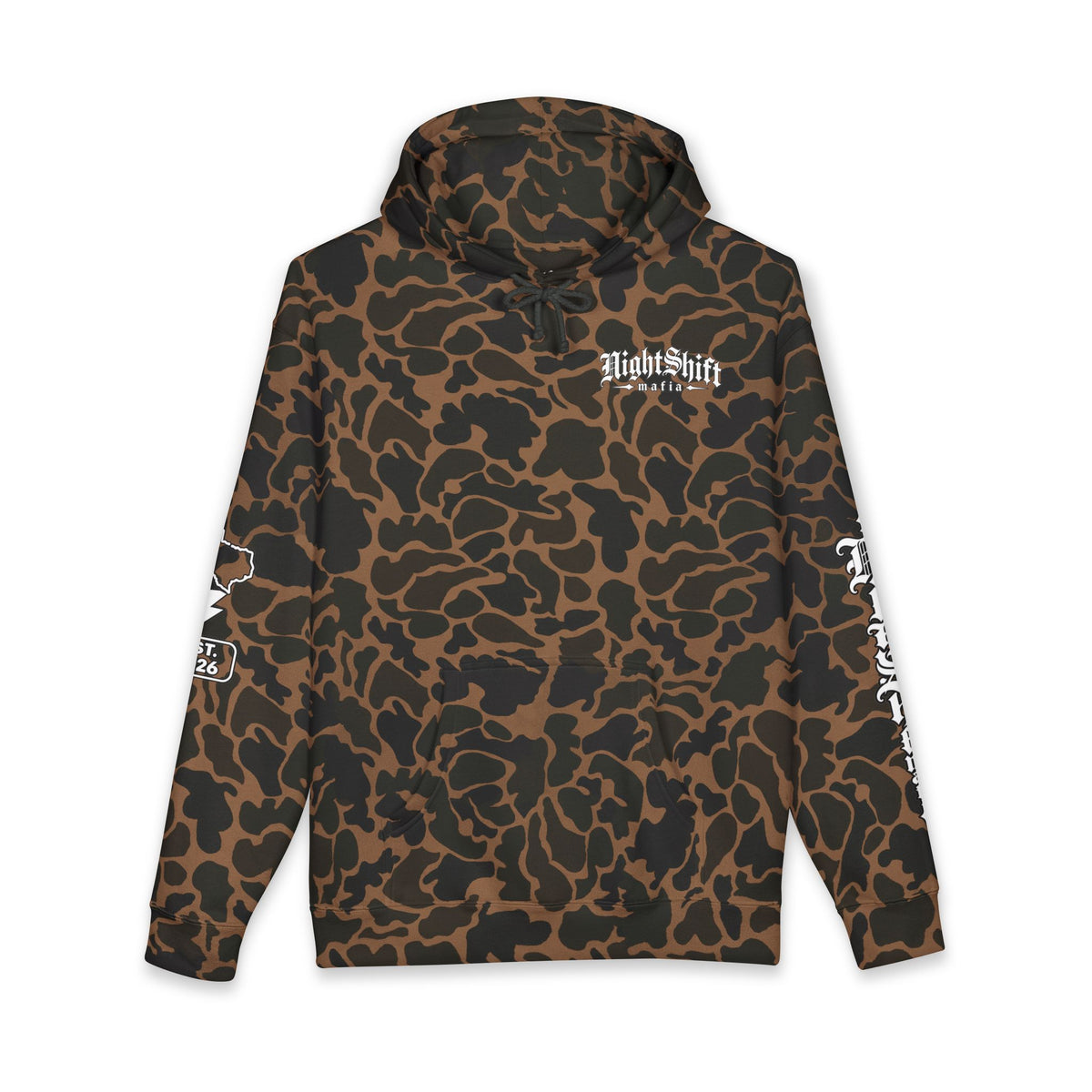 Night Shift Hoodie — Dayshift Degenerate